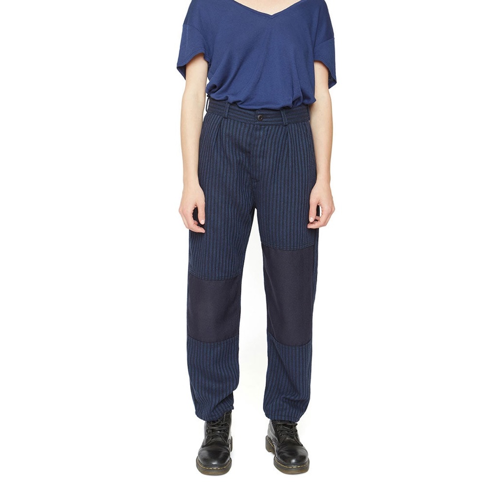 NWT Sandrine Rose Paper With Patch jeans size S - Picture 2 of 5